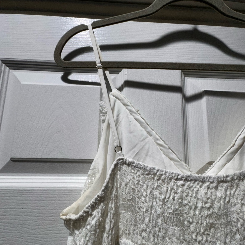 Cupshe white lace dress XL EUC super cute!!!!!! - Picture 5 of 12
